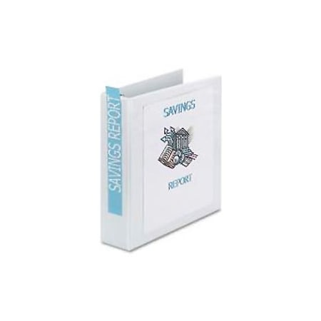Avery Dennison Corporation Showcase Reference View Binder, 2" Capacity, White 19701